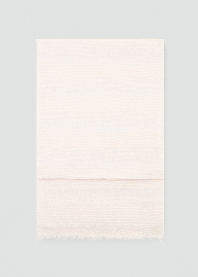 Mango Foulard Bordi Sfilacciati