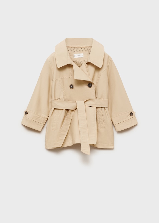 Mango Gabardina Trench Bottoni