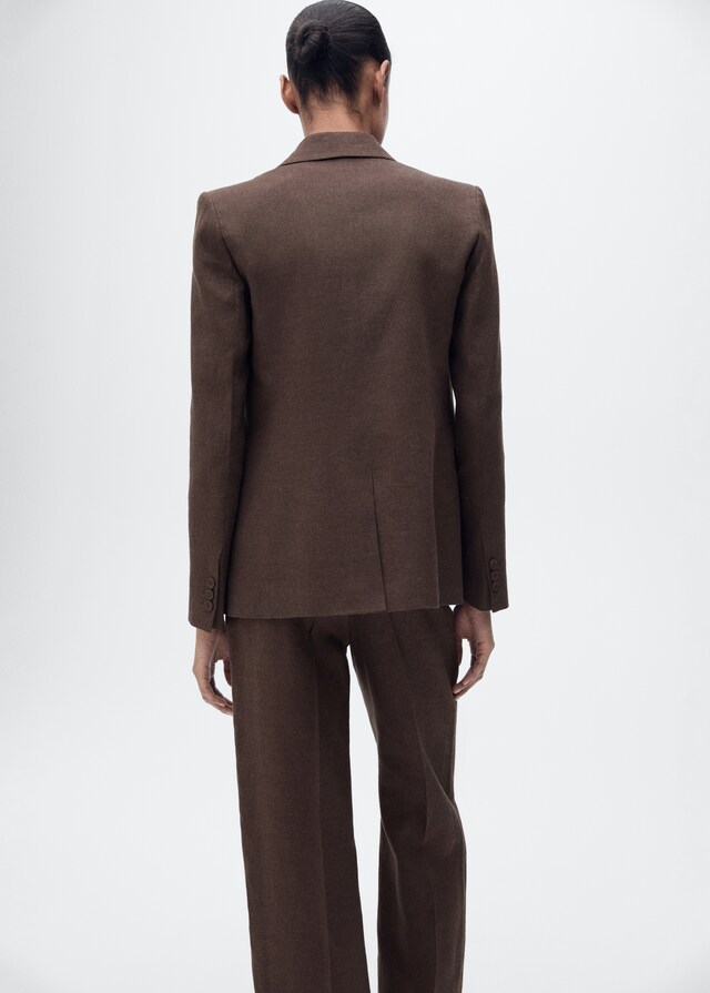 Mango Giacca Completo 100% Lino