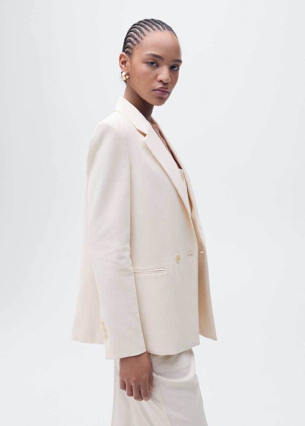 Mango Giacca completo diritta