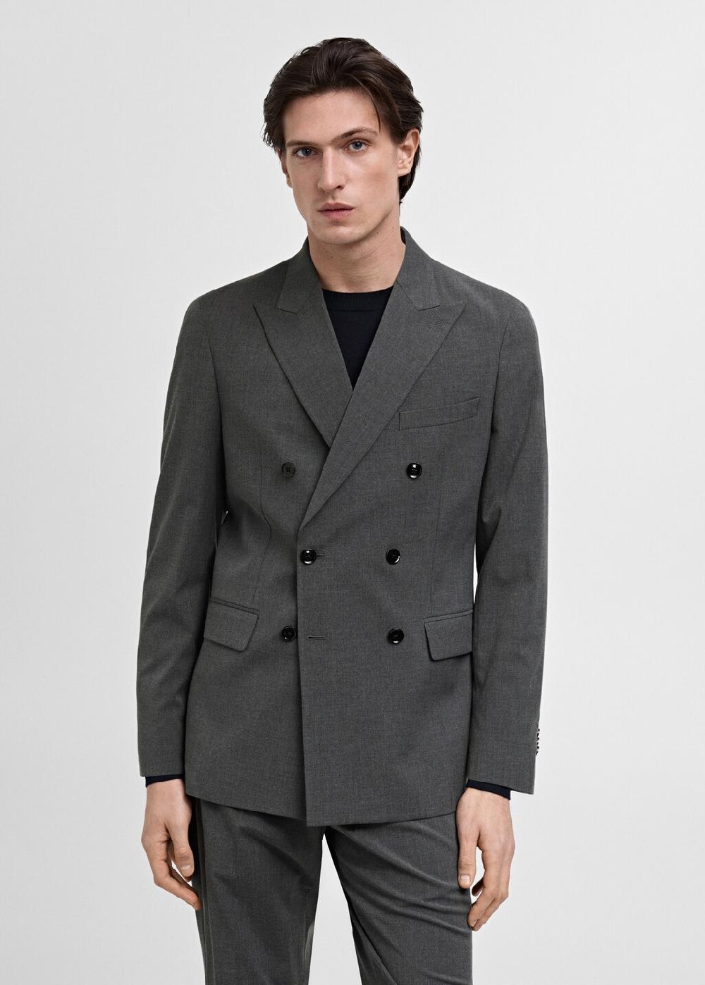 Mango Giacca completo Mónaco doppiopetto slim-fit