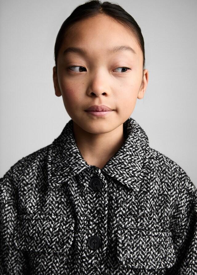 Mango Giacca Crop Spigata