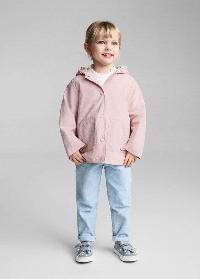 Mango Giacca Impermeabile Cappuccio