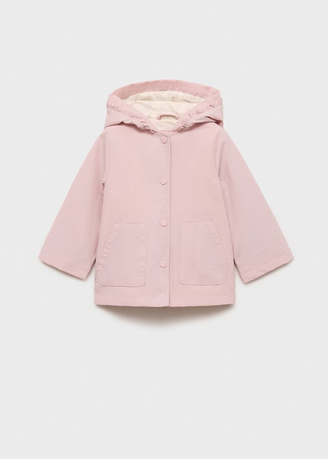 Mango Giacca Impermeabile Cappuccio