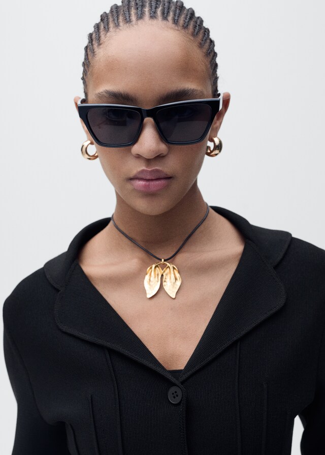 Mango Giacca In Maglia Con Collo A Revers