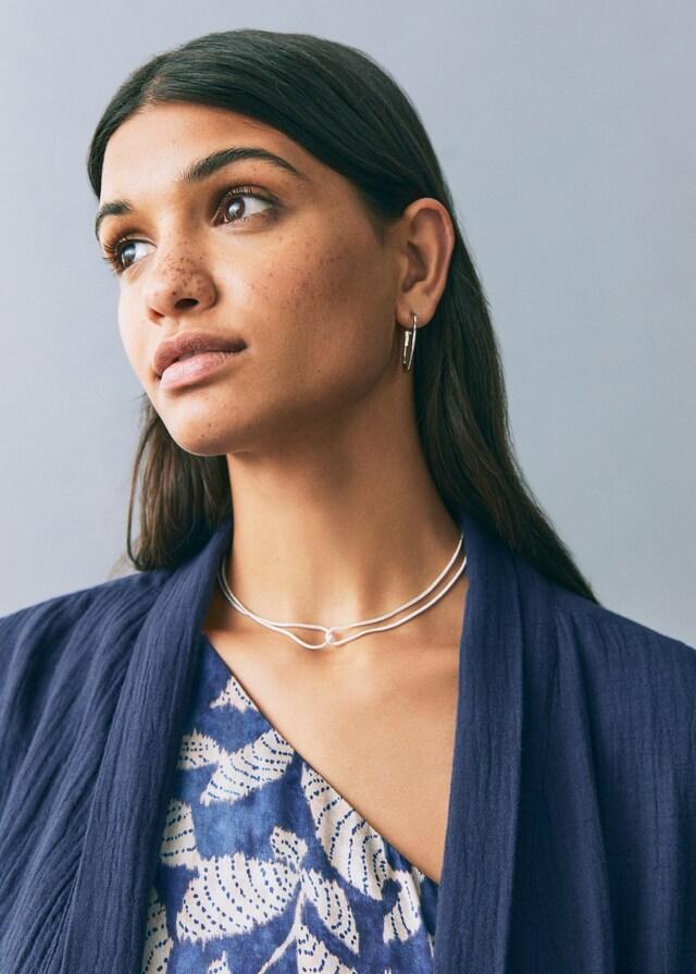 Mango Giacca Kimono Bambula