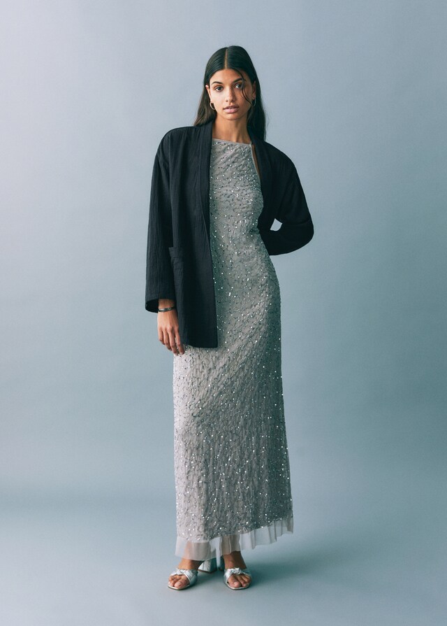 Mango Giacca Kimono Bambula