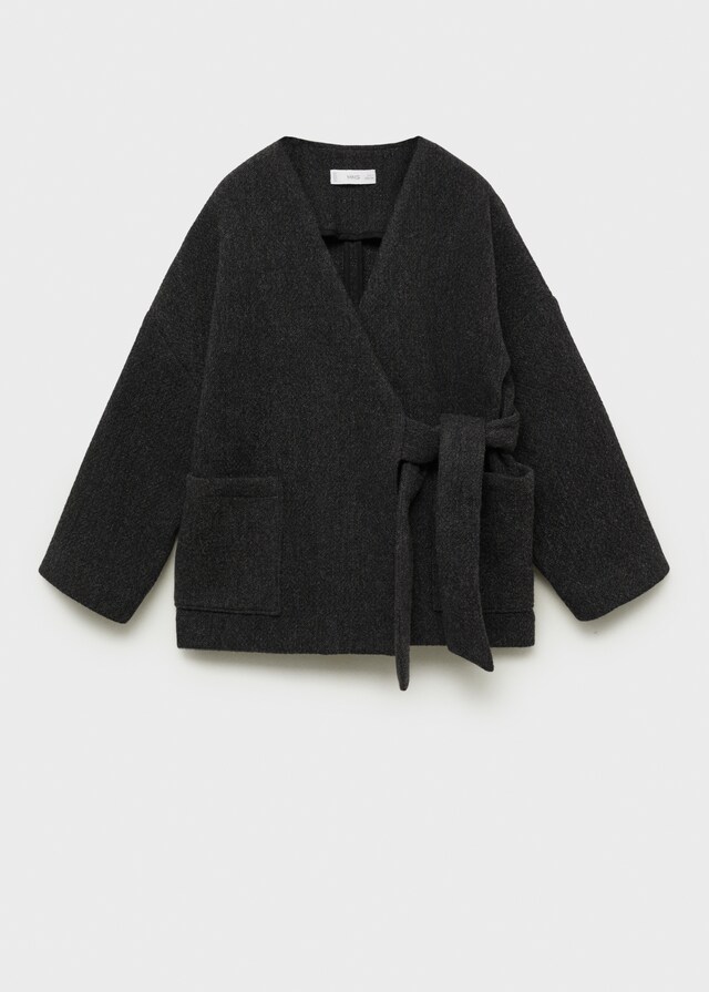 Mango Giacca Lana Manteco