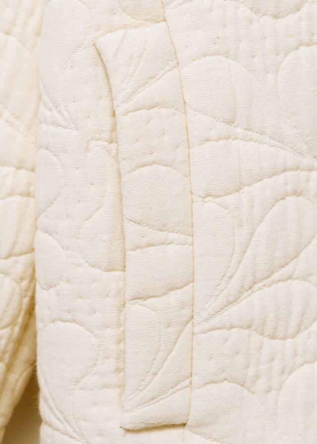 Mango Giacca Ricamo Texture