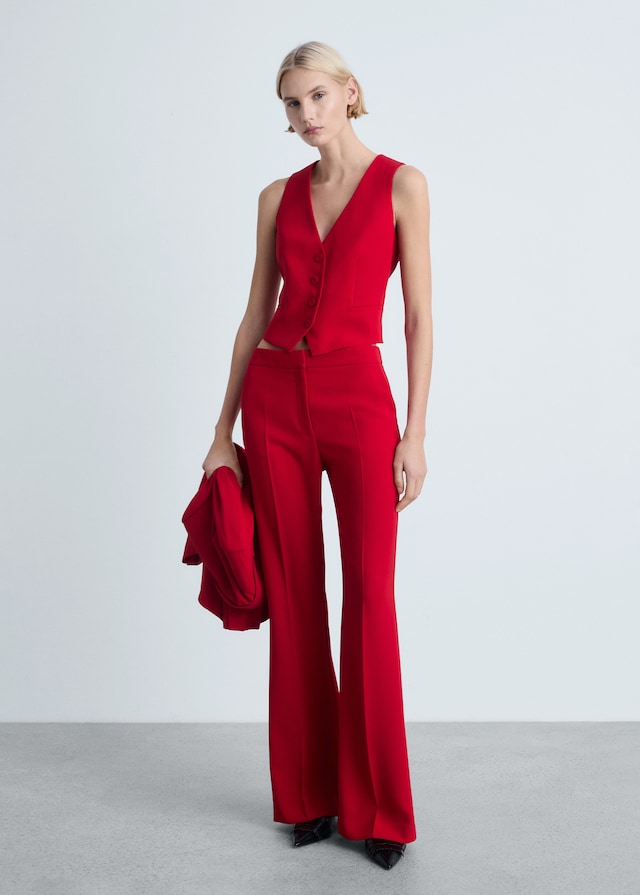 Mango Gilet Completo Bottoni