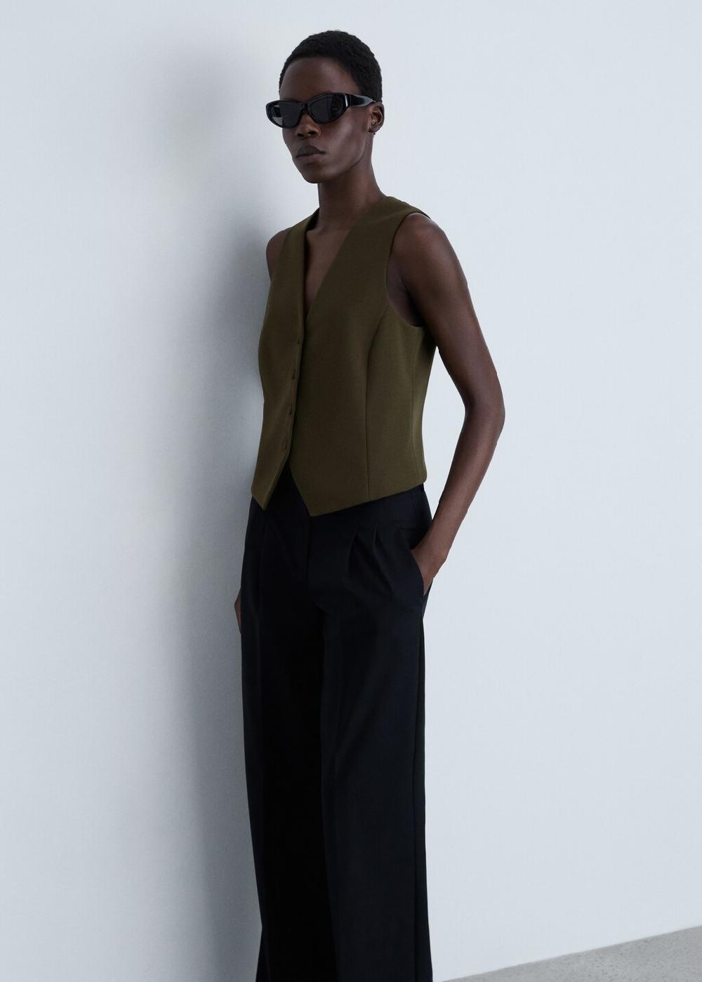 Mango Gilet completo bottoni