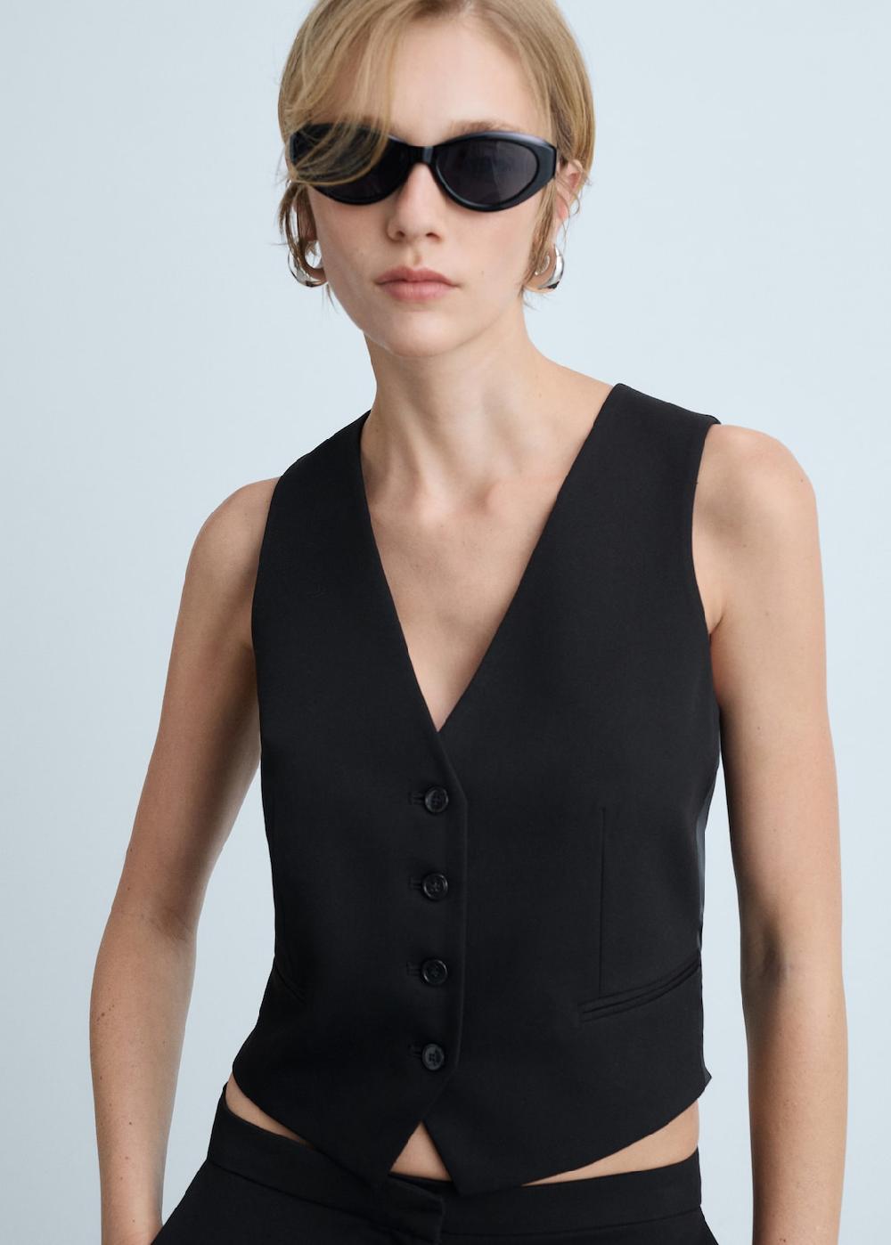 Mango Gilet completo bottoni