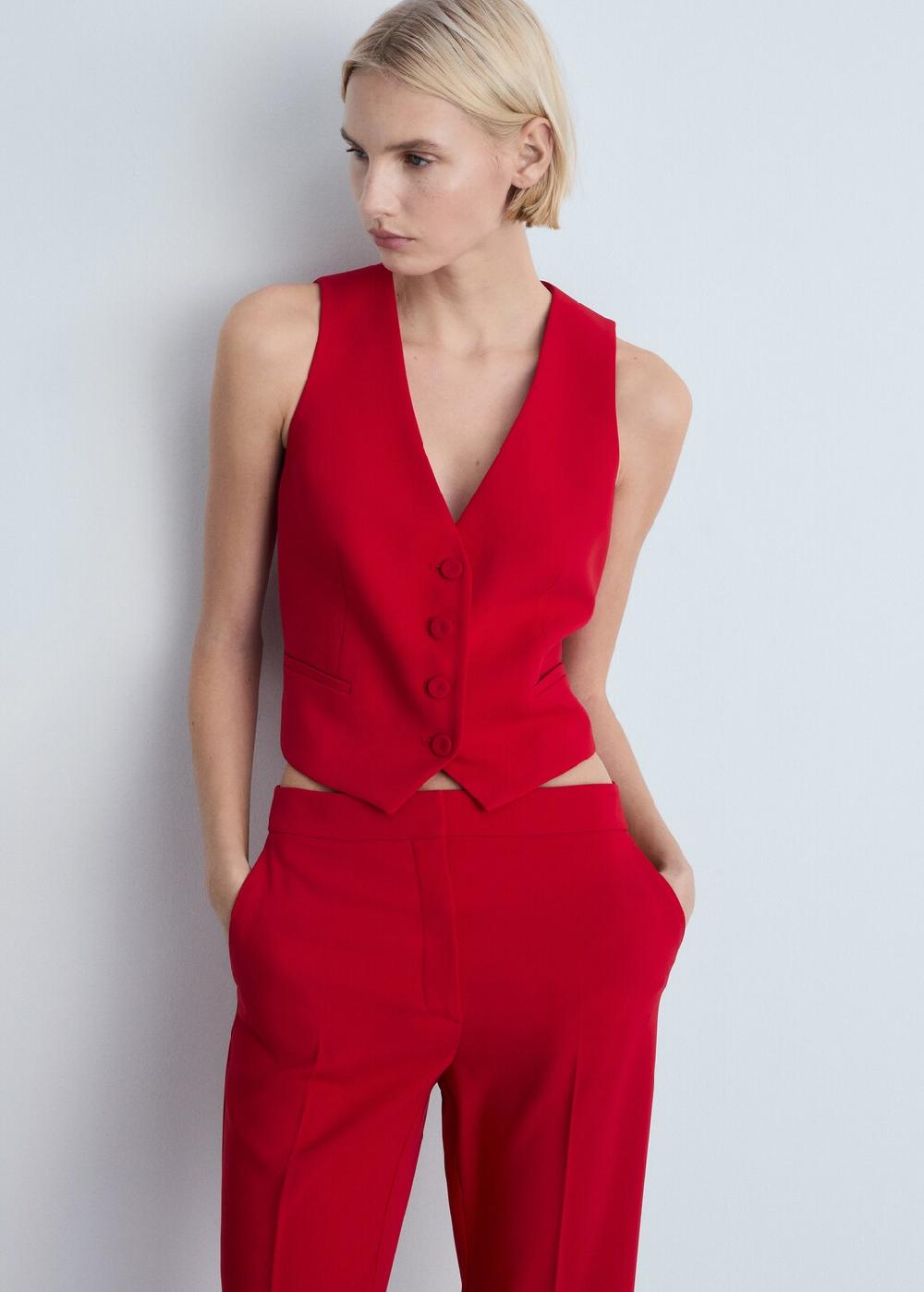 Mango Gilet completo bottoni