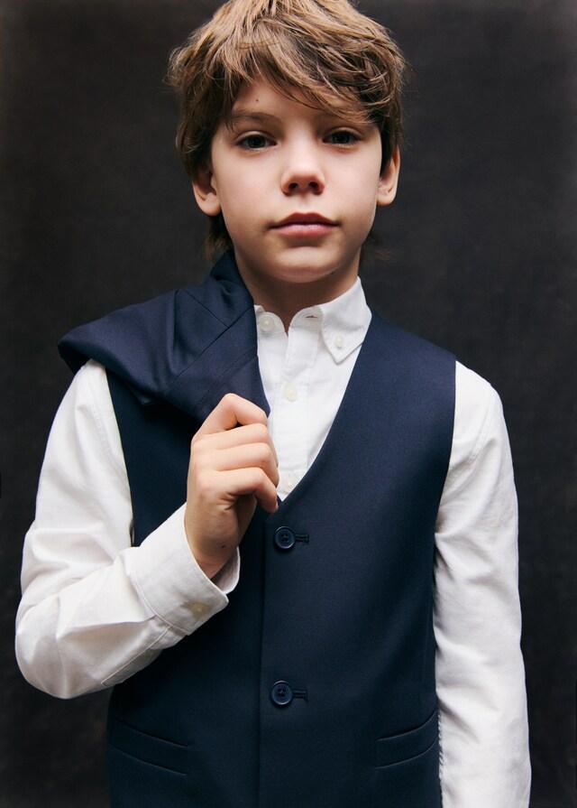 Mango Gilet Completo Slim Fit