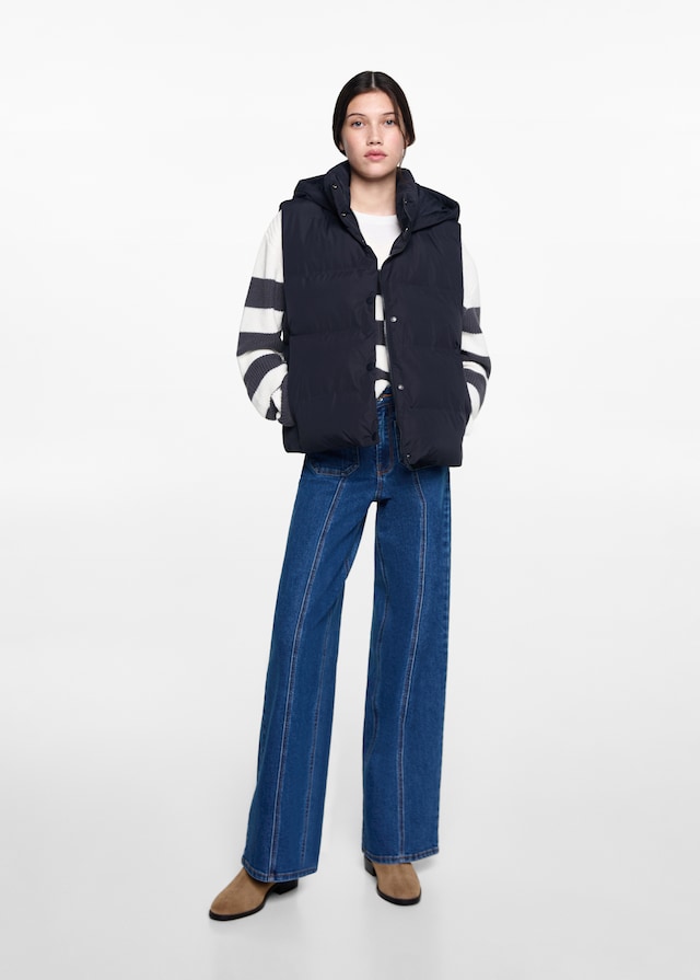 Mango Gilet Imbottito Cappuccio