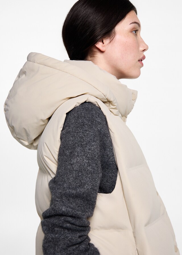 Mango Gilet Imbottito Cappuccio