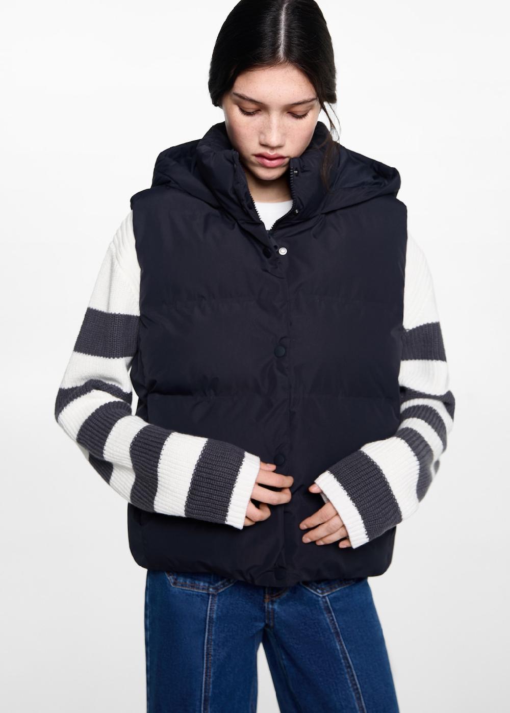 Mango Gilet imbottito cappuccio