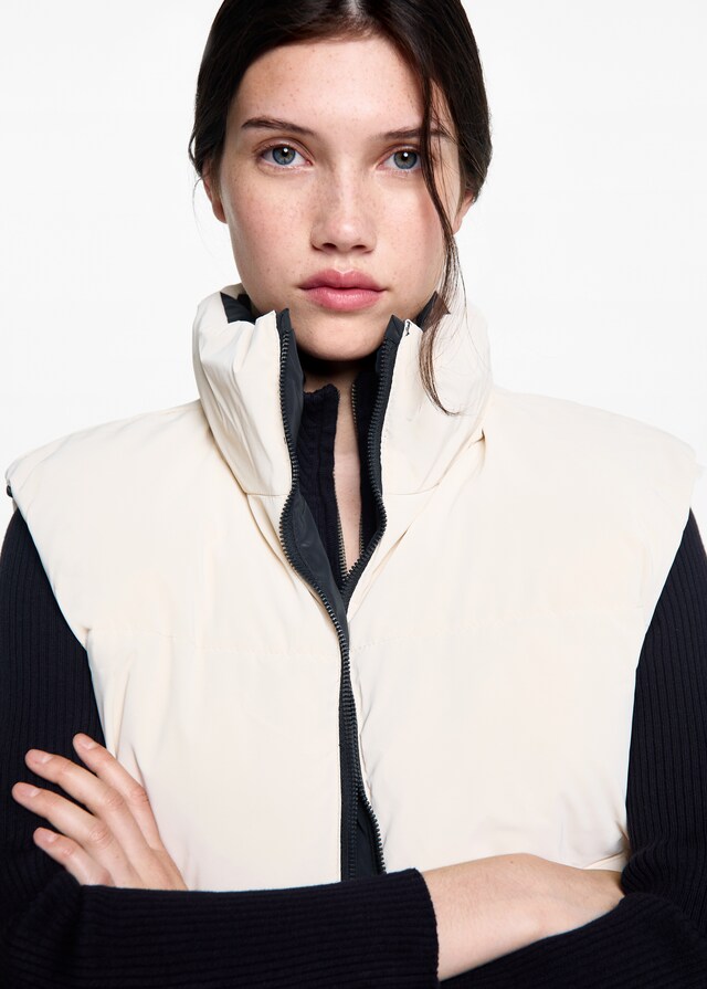 Mango Gilet Imbottito Double Face