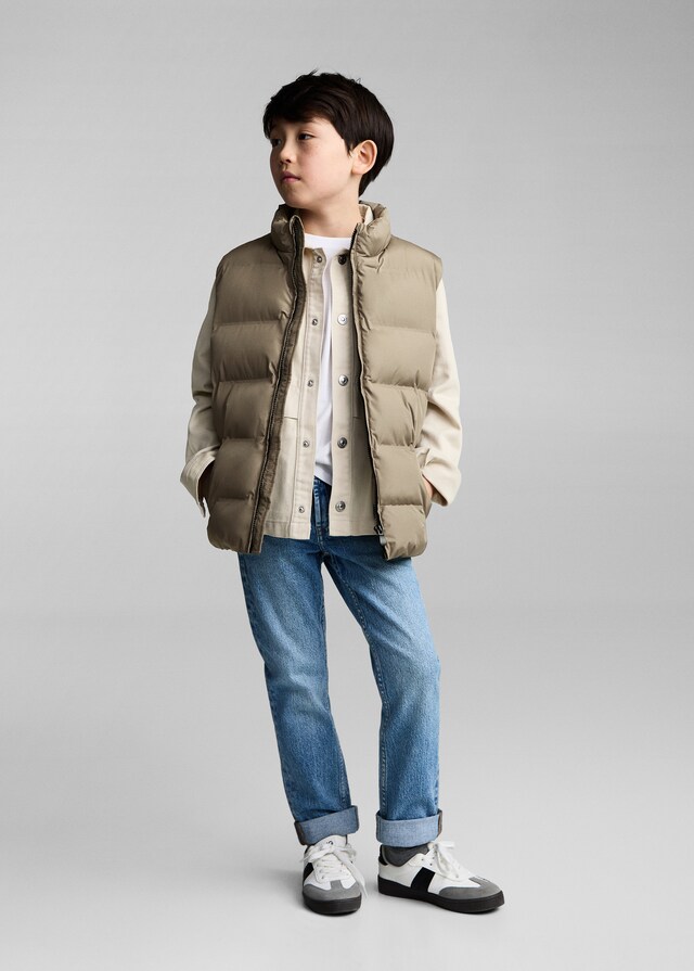 Mango Gilet Imbottito Tasche