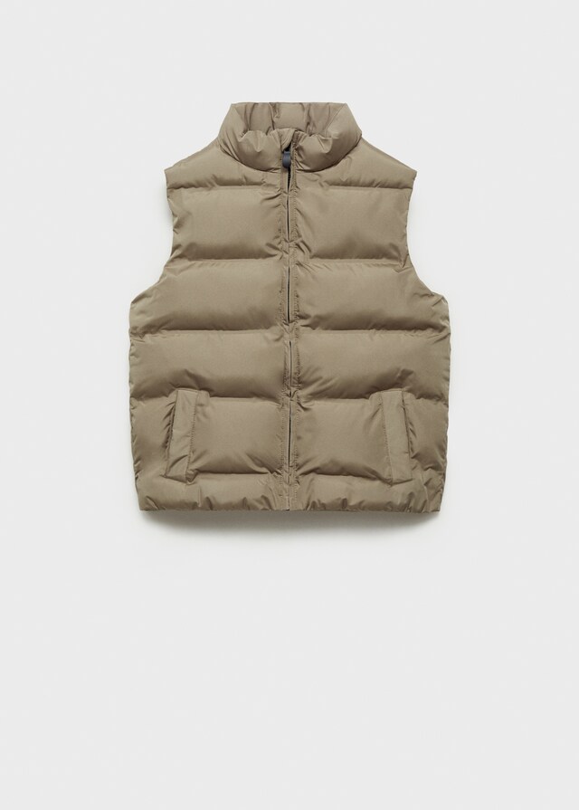 Mango Gilet Imbottito Tasche