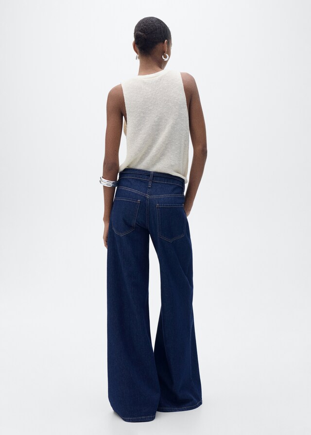 Mango Gilet Maglia Spessa Bottoni