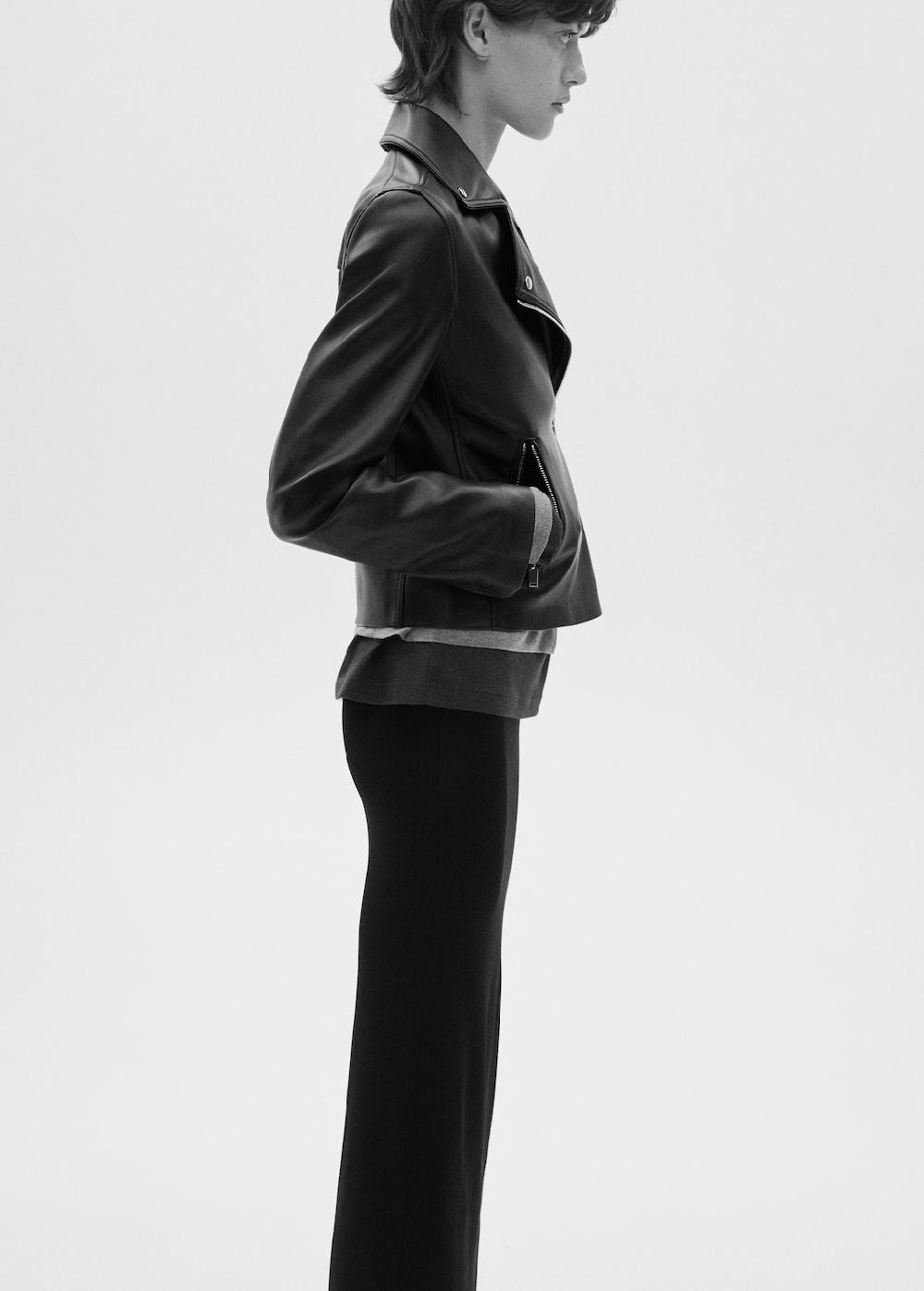 Mango Giubbotto biker similpelle