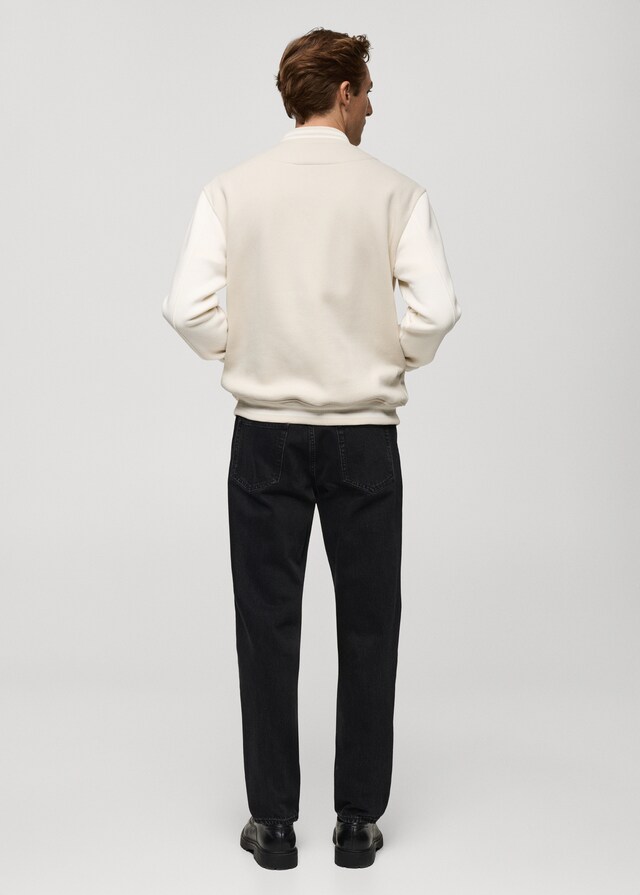 Mango Giubbotto Bomber Cotone Contrasto