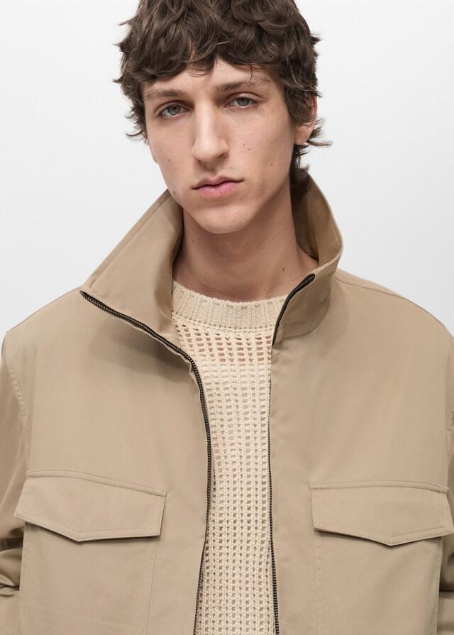 Mango Giubbotto Cotone Relaxed-fit