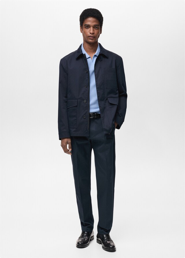 Mango Giubbotto Cotone Water Repellent