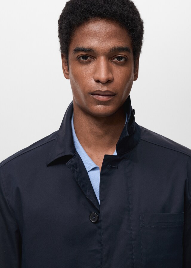 Mango Giubbotto Cotone Water Repellent