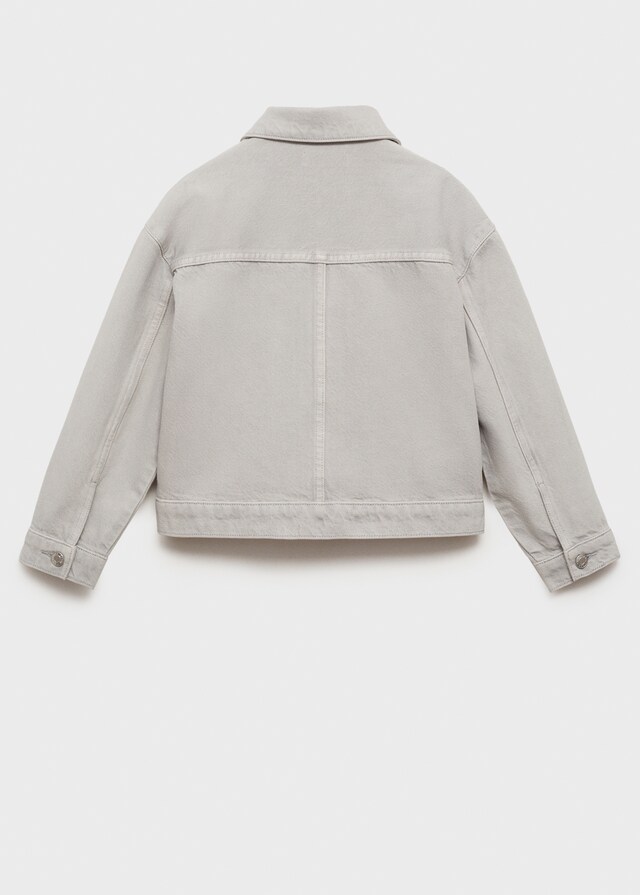 Mango Giubbotto Denim Borchie