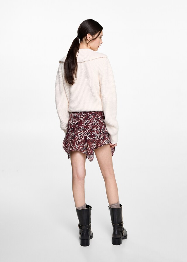 Mango Gonna Asimmetrica Stampa