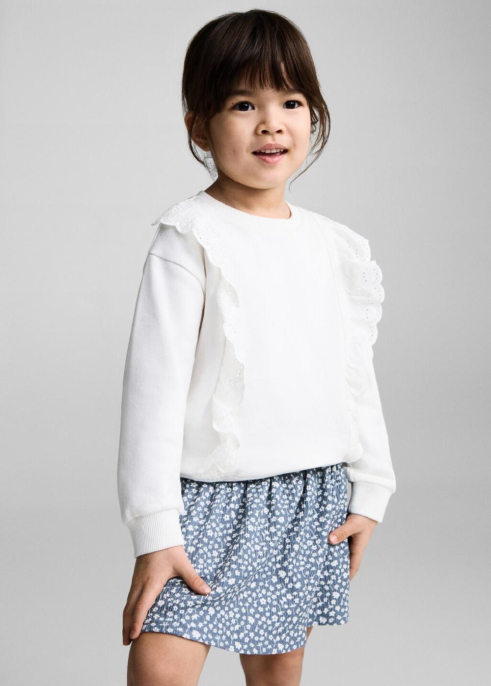 Mango Gonna corta increspature