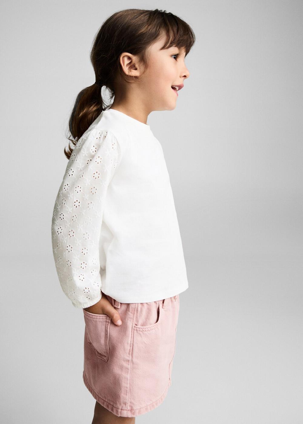 Mango Gonna corta jeans