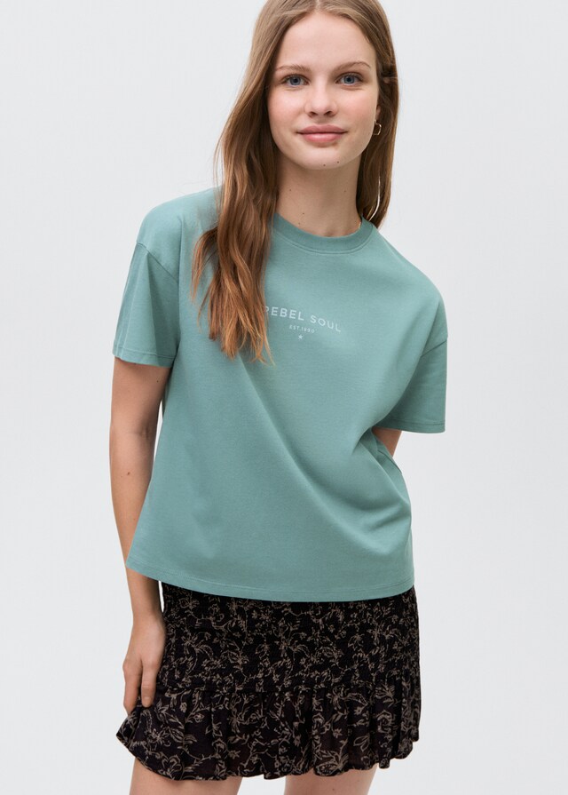 Mango Gonna Corta Scampanata