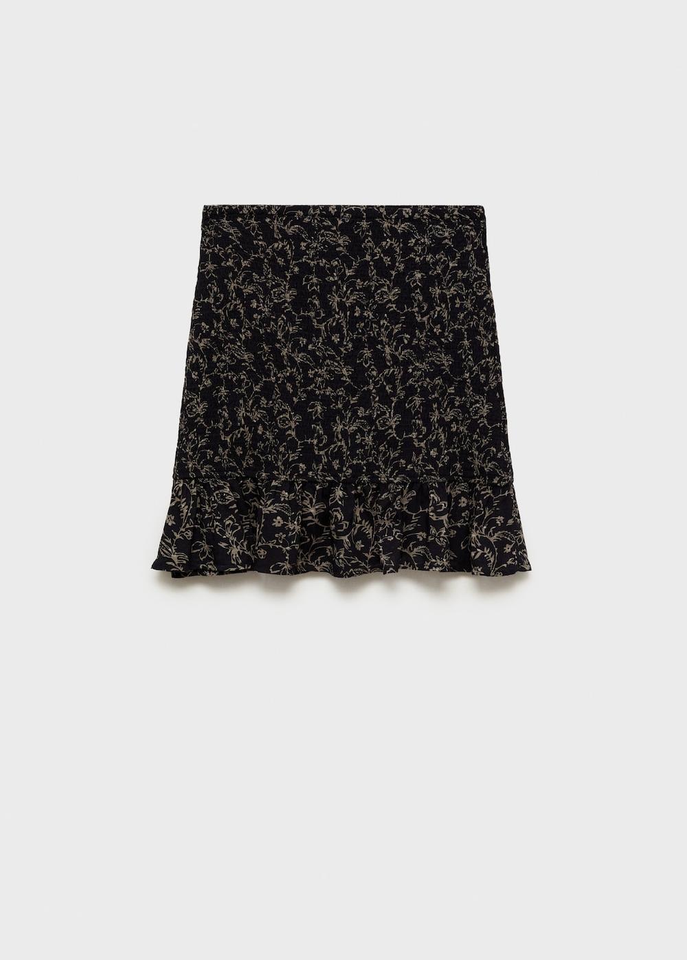 Mango Gonna corta scampanata