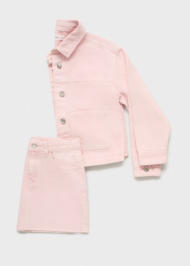 Mango Gonna Denim Orlo Sfilacciato