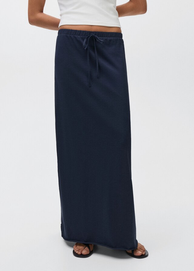 Mango Gonna Lunga Di Cotone