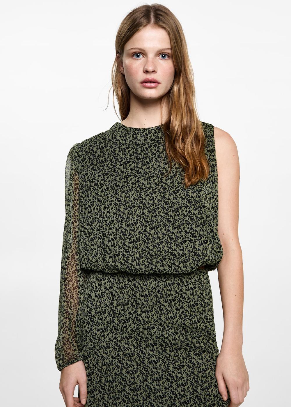 Mango Gonna lunga stampata