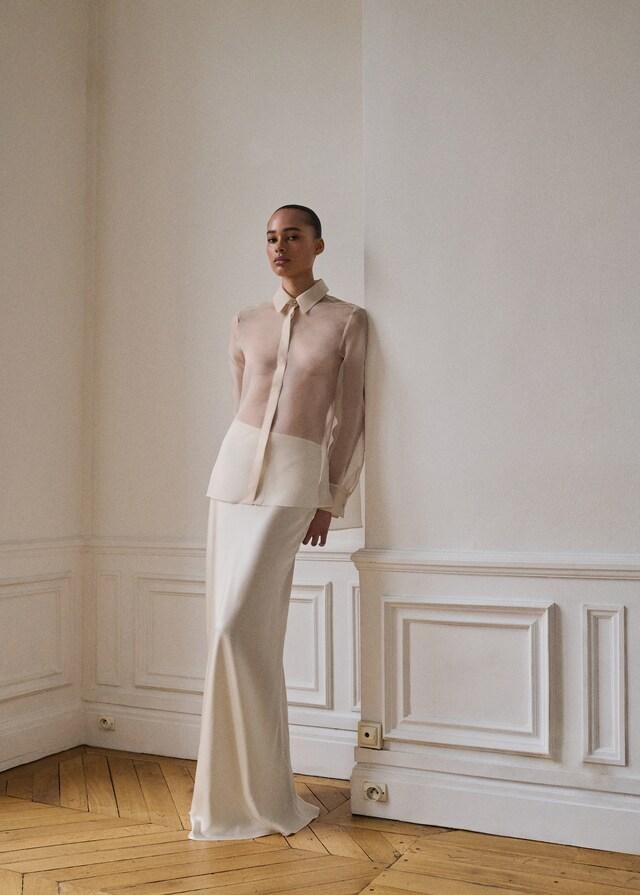 Mango Gonna Maxi Raso