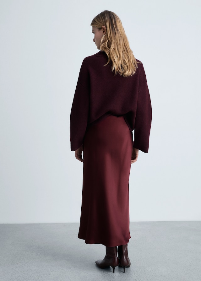 Mango Gonna Midi Satinata