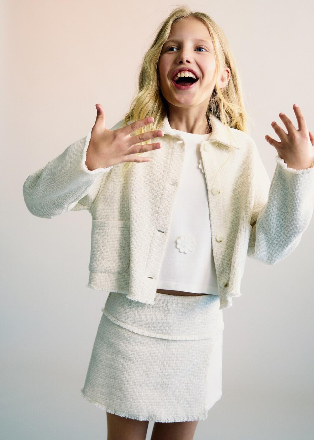 Mango Gonna pantalone sfilacciata