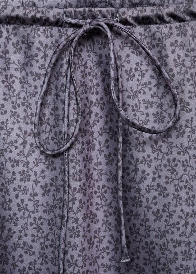 Mango Gonna Satinata Stampata