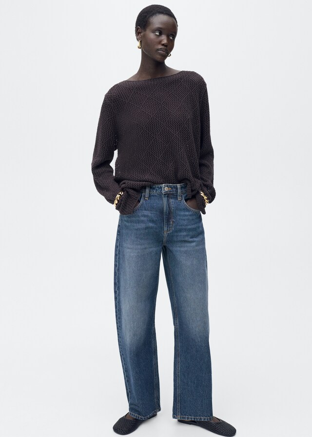 Mango Jeans Balloon Vita Alta