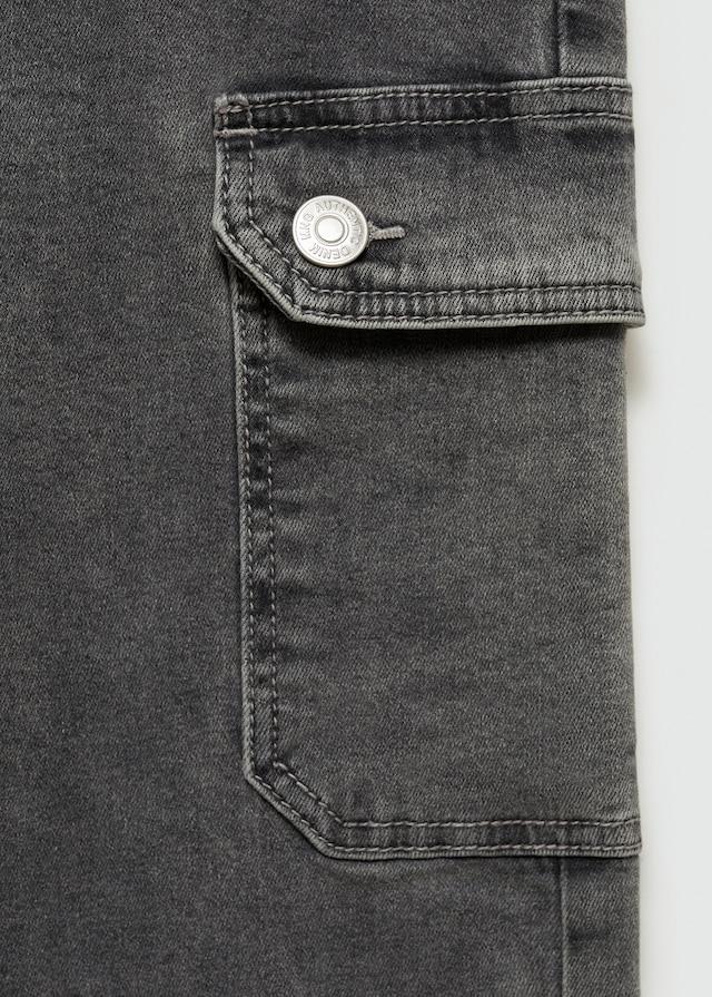 Mango Jeans Cargo Tasche