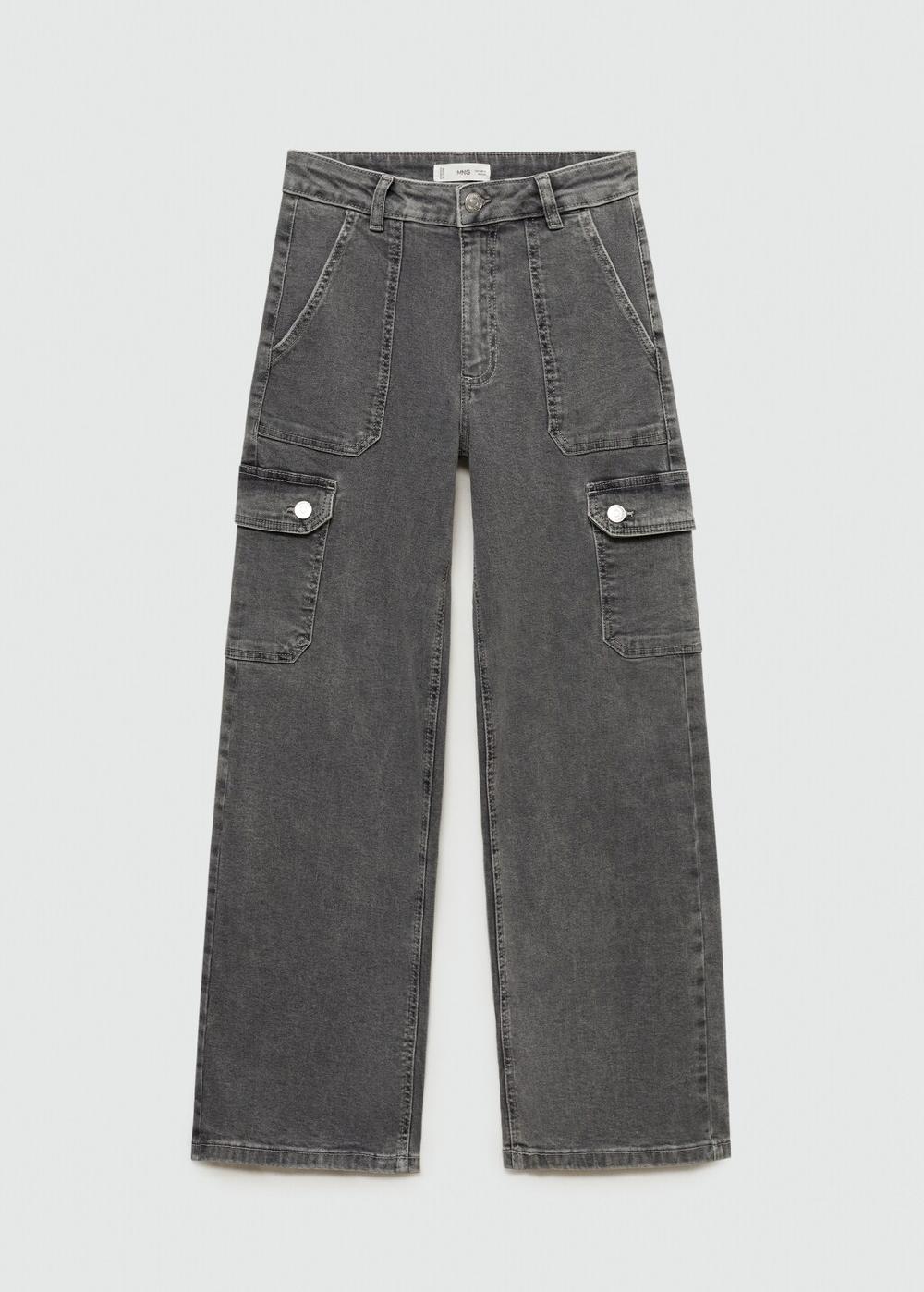 Mango Jeans cargo tasche