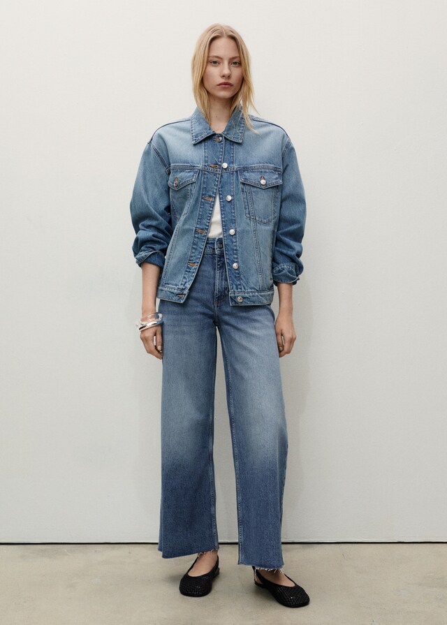 Mango Jeans Catherin Culotte Vita Alta