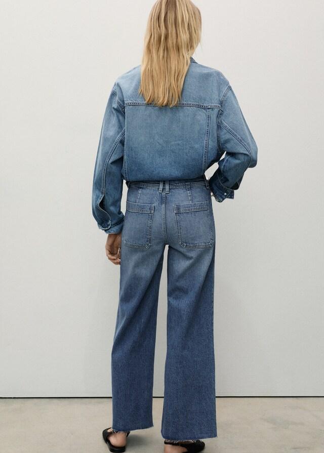 Mango Jeans Catherin Culotte Vita Alta