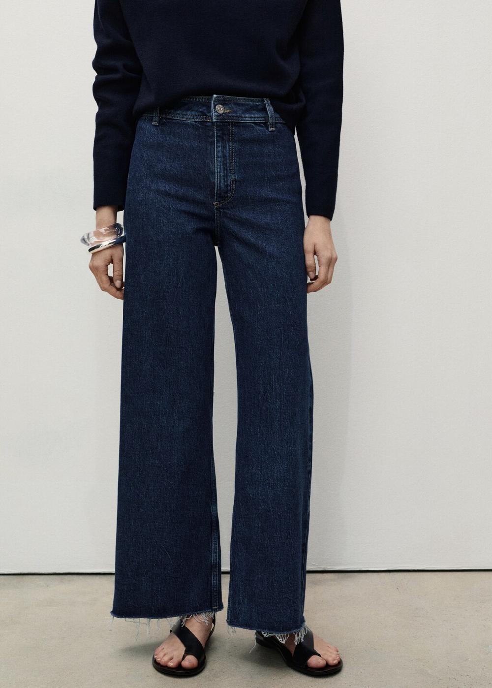 Mango Jeans Catherin culotte vita alta