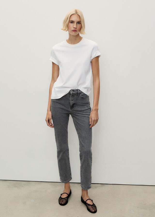 Mango Jeans Claudia Slim Crop